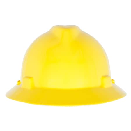 Msa Safety Incorporated Hat, V-Gard, Assy, Yellow 10160924