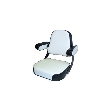 Uni Pro International Harvester 56 Seat Assembly, Black & White Vinyl 7163
