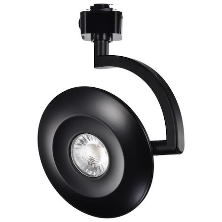 Satco Orb 12 Watt LED H-Style Track Head CCT Selectable 24 Degree Beam Angle Black Finish 120V H-Style TH671