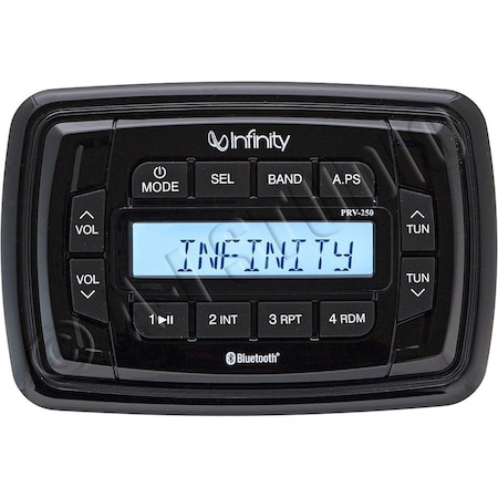 Infinity PRV250 Marine Flash Audio Player - iPod/iPhone Compatible - Single DIN INF-PRV250