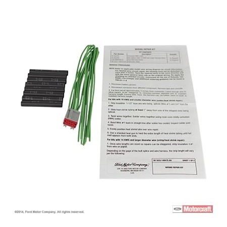 Motorcraft Power Mirror Switch Connector,  WPT998