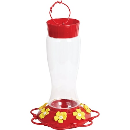 Best Garden 30 Oz. Plastic Hummingbird Feeder HF208