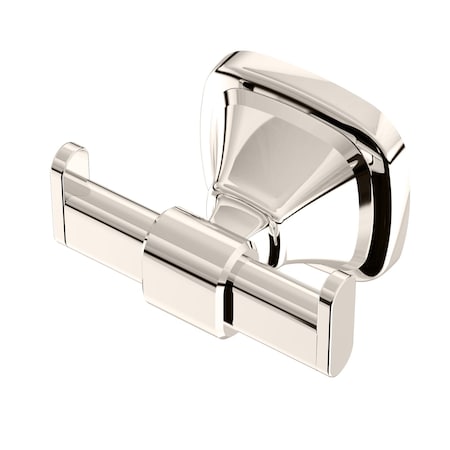 Gatco Beverly Robe Hook, Polsihed Nickel 5515PN