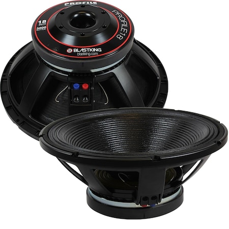 Blastking 18 in. 3000W Super High Output Woofer PROFILE18