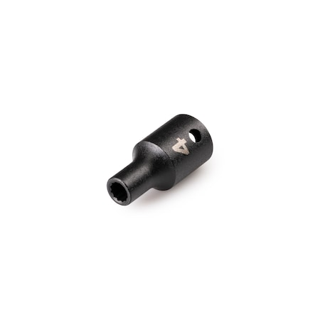 Tekton 1/4'' Drive x 4 mm 12-Point Impact Socket SID02302
