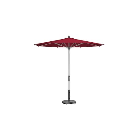 Treasure Garden 9 ft Patio Umbella, aluminum, fiberglass ribs, outdoor, Jockey Red UM840-SS 5403 Jockey Red