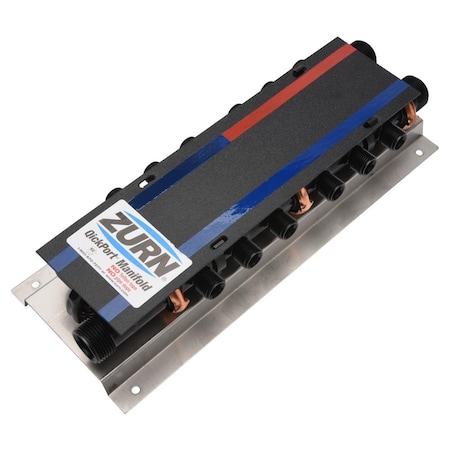 Zurn Qickport Manifold 3 Hot 9 Cold QPPM3H9C