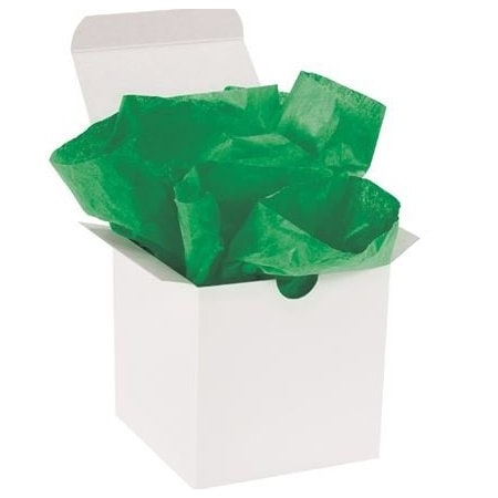 Bubblefast 480 20 x 30'' Kelly Green Gift Grade Tissue Paper BFT2030DD
