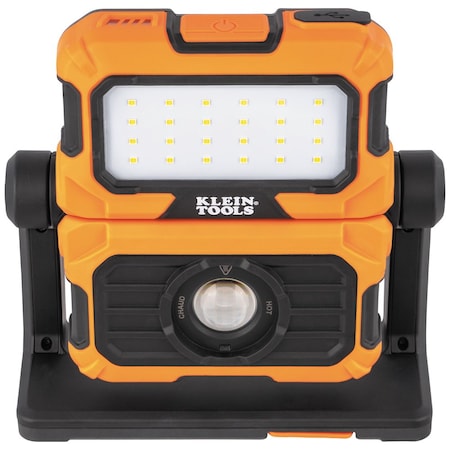 Klein Tools LED Work Light, Dual Beam, Rechargeable 56417
