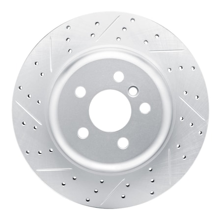 Dynamic Friction Co DFC Geoperformance Rotor - Drilled and Slotted 830-31169D