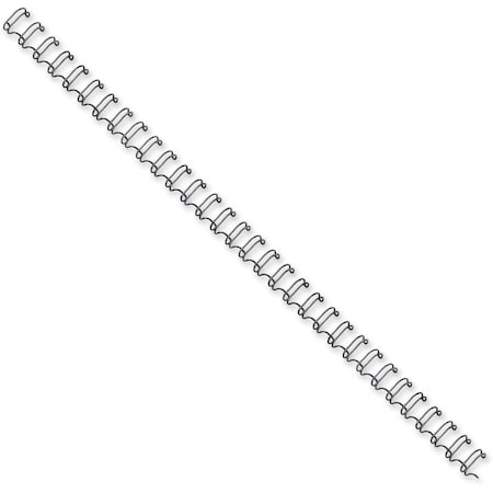 Fellowes Wire Binding Combs - 0.4in Height x 11in Width x 0.4in Depth - 0.31in Maximum Capacity - 80 x, 20PK 52541