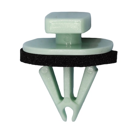 Auveco GM Moulding Clip - Green Nylon, 10PK 21158