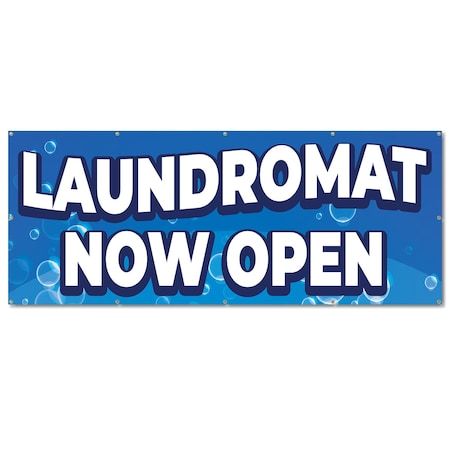 Signmission Laundromat, 48 Inch, Banner B-120-30398