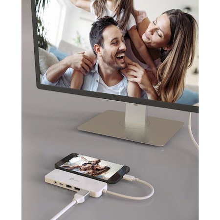 J5 Create USB-C MULTI-PORT HUB W/POWER- D JCD373