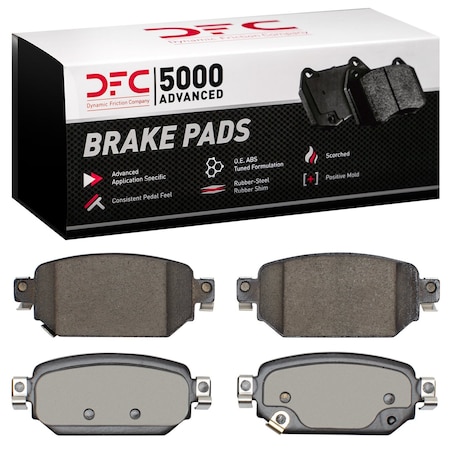 Dfc 5000 Advanced Disc Brake Pad Set,  1551-2042-00