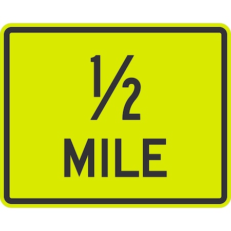 Lyle 1/2 Mile, 30x24, Diamond Grade, Yellow Green G-14765-DG_30x24