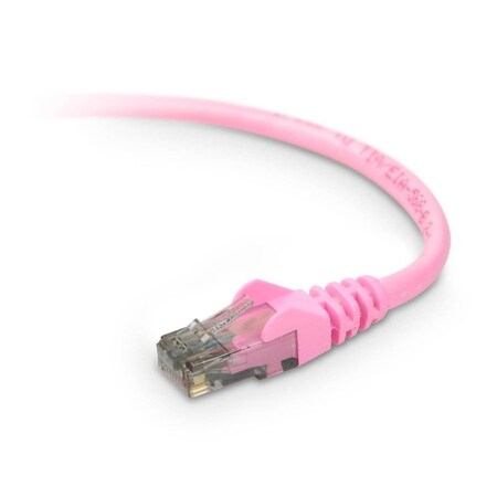 Belkin 7Ft Cat6 Snagless Patch Cable, Utp, Pink Pvc Jacket, 23Awg, 50 A3L980-07-PNK-S