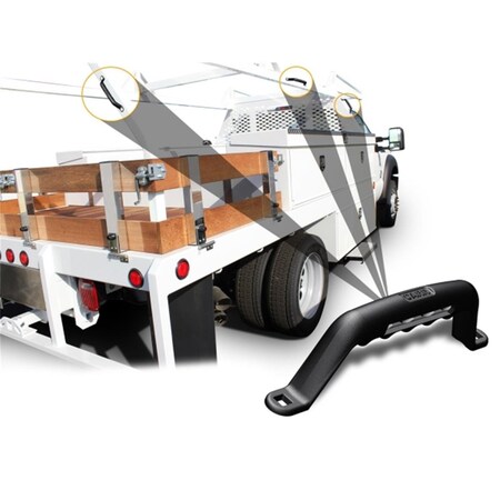 Fast Fans Single Grab Handle Cast, Bolt on Polish FA3439184