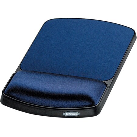 Fellowes Fellowes Jewel Tones Gel Wrist-Mouse Pad Sapphire 98741 98741