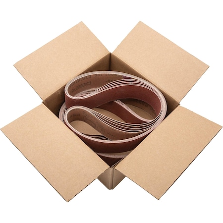 Grizzly 2" X 42" Ceramic Abrasive Belt 120 Grit, 10PK T34173
