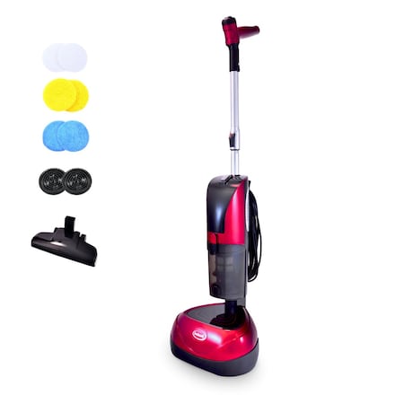 Ewbank EPV1100 Complete Floor Machine - Multi-Use Floor Cleaner, Scrubber, Polisher, and Vacuum EPV1100