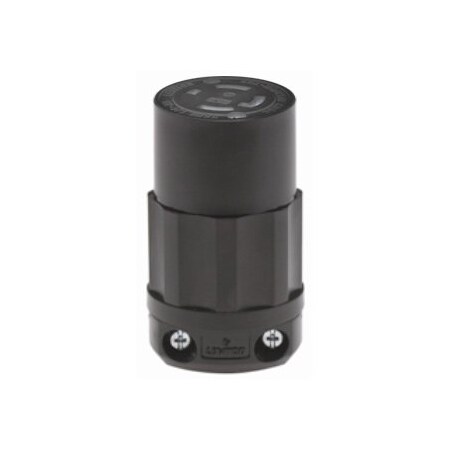 Leviton Industrial Grade Connector 30 Amp, 125/250 Volt 2713-B
