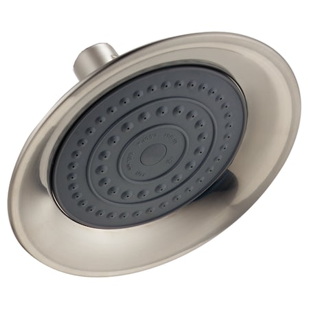 Delta Universal Showering Components Single-Setting Raincan Shower Head In Brushed Nickel RP61181BN