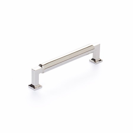 Schaub 5in Center to Center Haniburton Cabinet Pull Polished Nickel Finish 475-PN