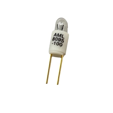 Aml T-1 BI-PIN 100 LAMP GOLD PLATED LEADS LP8095001