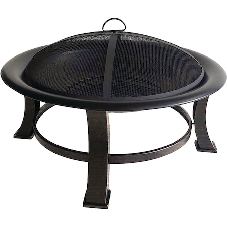 Unbranded 30'' Round Wood Burning Fire Pit FT-51214