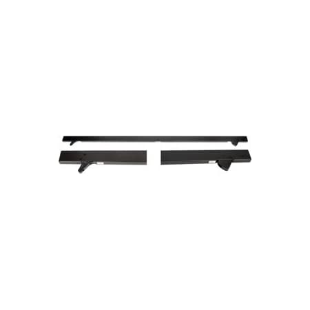 Trimco UL Stop Mounted Coordinator 63-75in Wide, Black 3094B2.BLACK