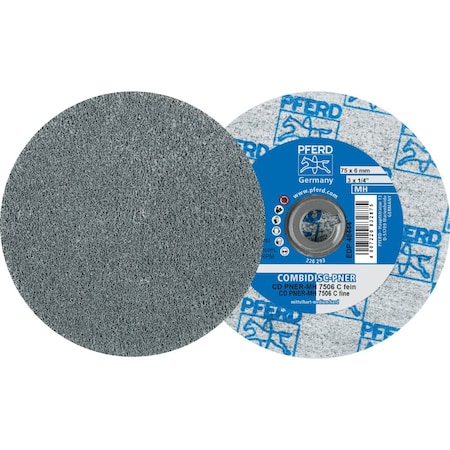 Pferd 3'' Unitized COMBIDISC - Type CD, SiC Fine MH 6SF 48444
