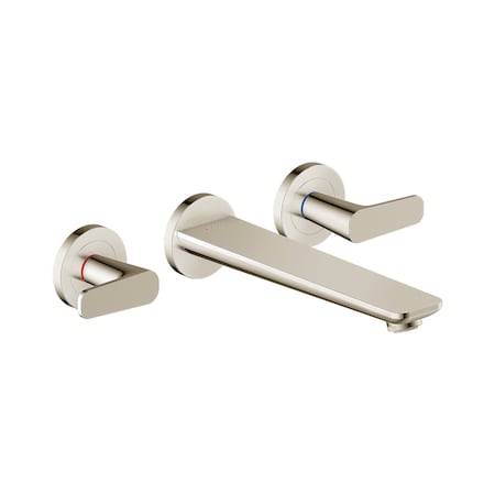 Axor Citterio C 3-Hole Wall-Mounted Tub Filler in Polished Nickel 49482831
