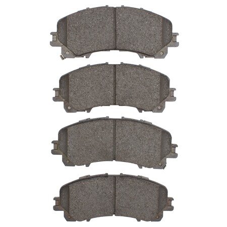 Dynamic Friction Co DFC 5000 Advanced Brake Pads - Ceramic 1551-1736-00