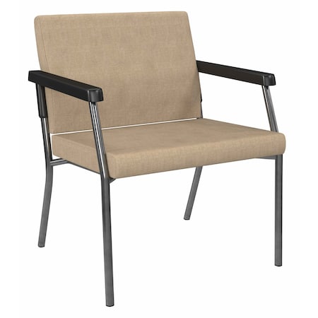 Office Star Products Healthcare Bariatric Patient Big & Tall Chair, Key Largo Sand BC9602-K041