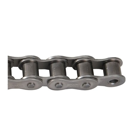 Tsubaki BS DIN chain, 10 ft OAL, 5/8 P, .4 Dia x .38 W, .06 THK Plate, 304SS RS10B-2SSRB