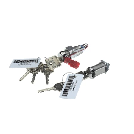 Tidel Engineering LOCK SET, DOOR, KEYED ALIKE, W/2KEYS 201-2715-003S