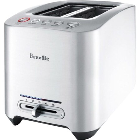 Breville Die-Cast 2-Slice Smart Toaster, Brushed Stainless Steel BTA820XL