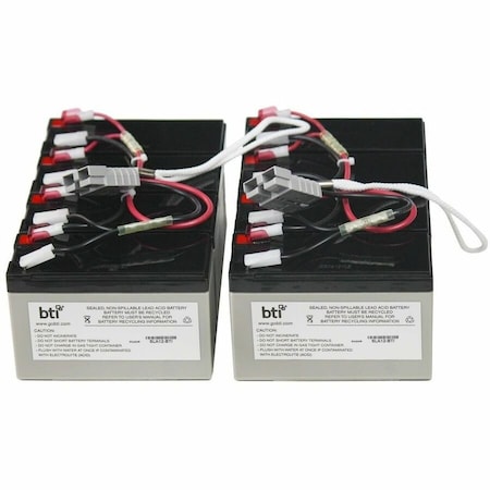 Battery Technology RBC12 REPLACEMENT UPS BATTERY APC BE550G RBC12-SLA12-BTI