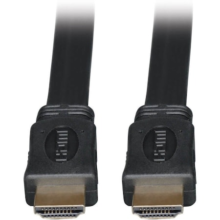 Tripp Lite HDMI Cable, Hi Speed, Flat, M/M, M/M, 6ft P568-006-FL