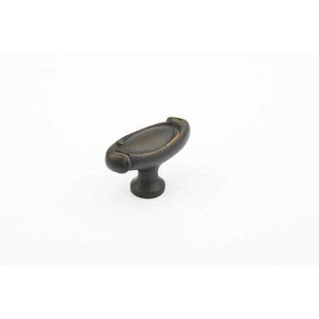 Schaub 1-7/8in French Farm Oval Cabinet Knob Ancient Bronze Finish 261-ABZ