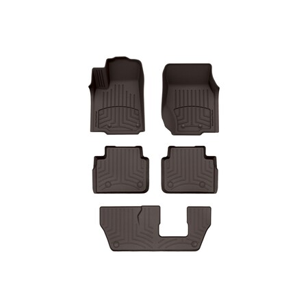 Weathertech Cocoa, Front and Rear and Rear FloorLiner HP 471696-1-2-4IM