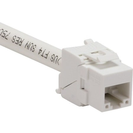 Platinum Tools KEYSTONE CAT6A, UTP, WHITE, TOOL-LESS. BAG. 752WH-1