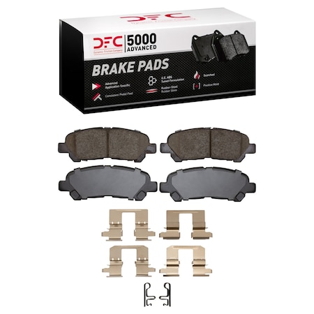 Dfc 5000 Advanced Disc Brake Pad Set, 1551-1325-01