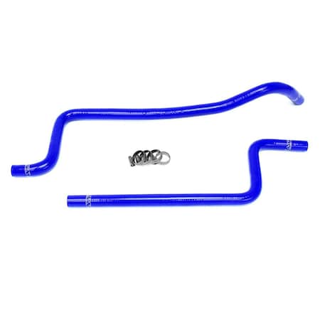 Hps Performance High Temp Reinforced Silicone Heater Coolant Hose Kit, Blue, 57-1221H-BLUE