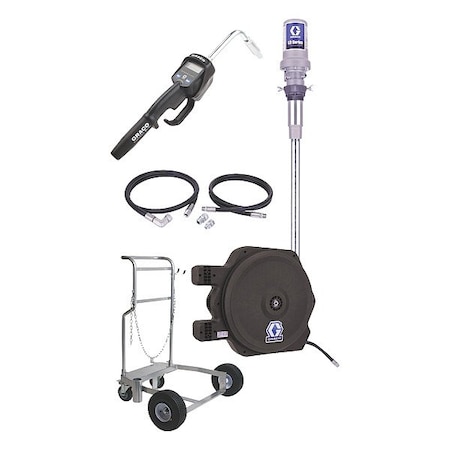 Graco Air Drum Pump, 7.8 gpm, 755 psi, 3:1 24H751