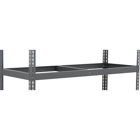 Global Industrial Extra Heavy Duty Boltless Shelving Additional Shelf, 96"W x 30"D, No Deck B3171210
