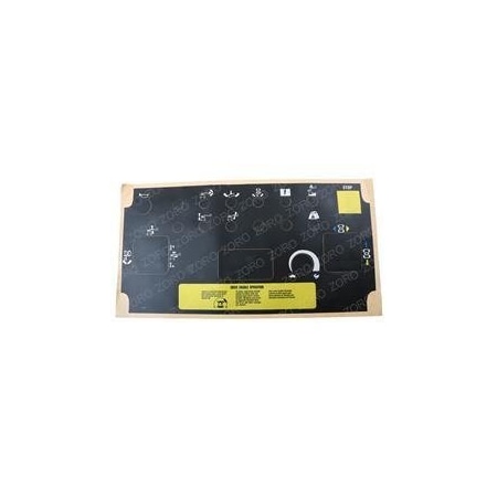 Genie REPLACEMENT PLATFORM CONTROL PANEL LABEL 114133