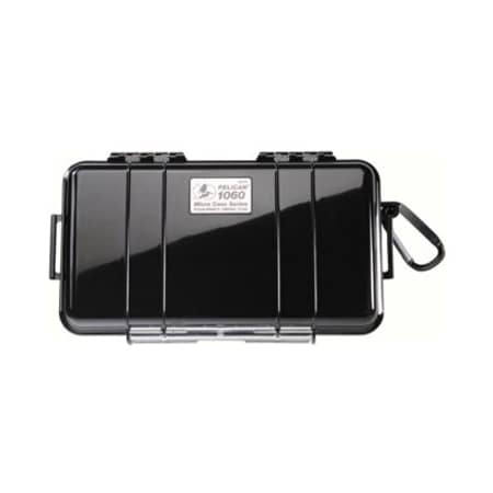 Pelican Products Pelican 1060 Watertight Micro Case With Liner 9-3/8" x 5-9/16" x 2-5/8", Black 1060-025-110