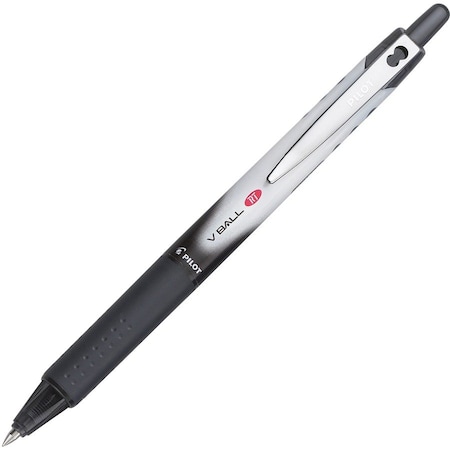 Pilot 26106 VBall Roller Ball Stick Pen Liquid Ink Black Ink Extra Fine 26106